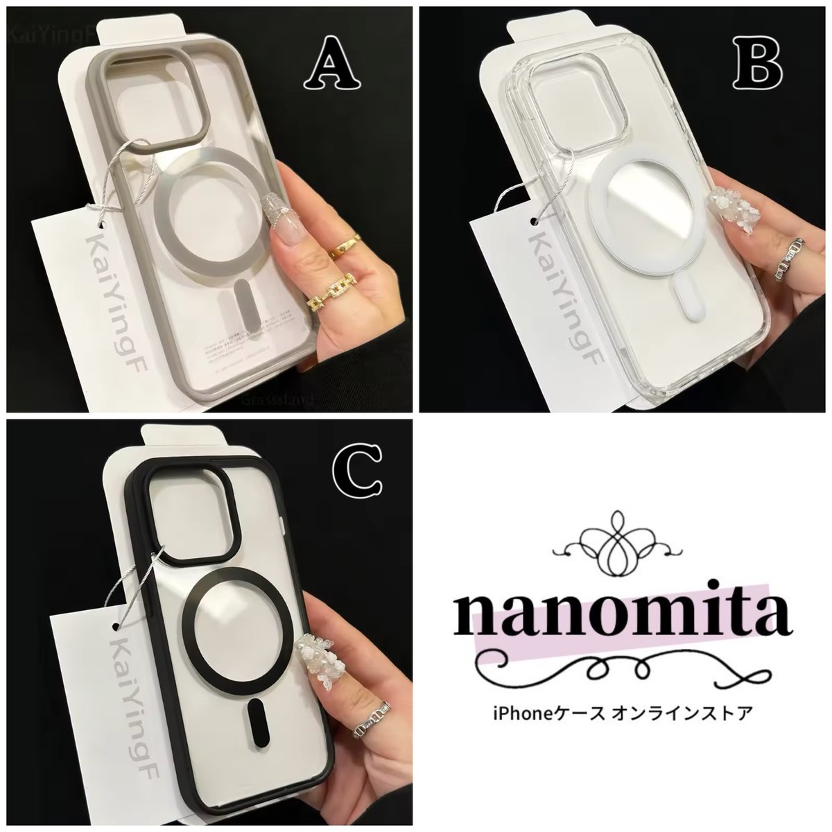 iPhone - ノナ Amazon.co.jp: 二コラ NICOLA iPhone16専用背面型ケース NICOLA