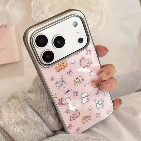 S75625 おやすみにゃんこ iPhoneケース