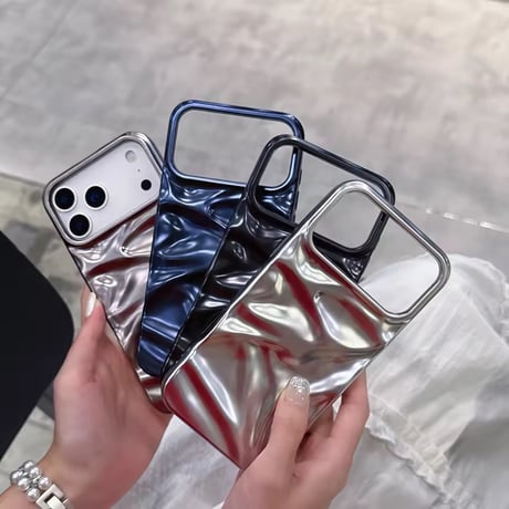 S75049 メタリッククラッシュ iPhoneケース