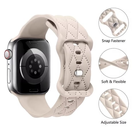 N00199 キルトソフトApplewatchベルト