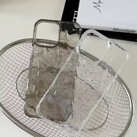 【即納商品】L62280 ニュアンスウェーブクリアiPhoneケース