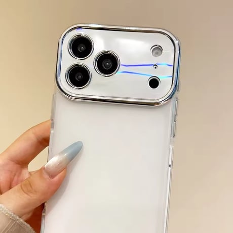 S75565 オーロラグラデーションフレーム iPhoneケース
