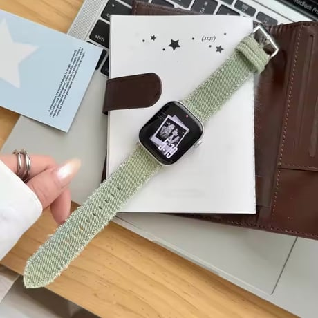 N00209 デニムライク Apple Watchベルト