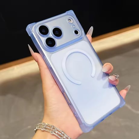 S75549 パステルクリアタッチ MagSafe対応iPhoneケース