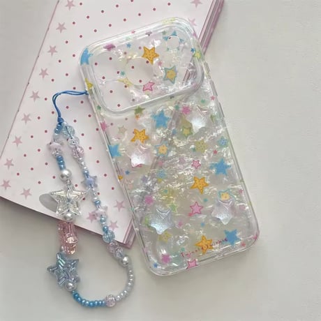 K23119 トゥインクルスターグリッター iPhoneケース