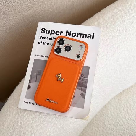 S75236 ラッキーホース ワンポイントiPhoneケース