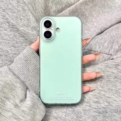 L62479 ミルキーカラー マット iPhoneケース