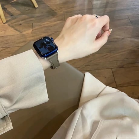 N00009 スリムレザー Apple Watchベルト