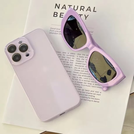 S74830 パステルカラー ツヤめきiPhoneケース