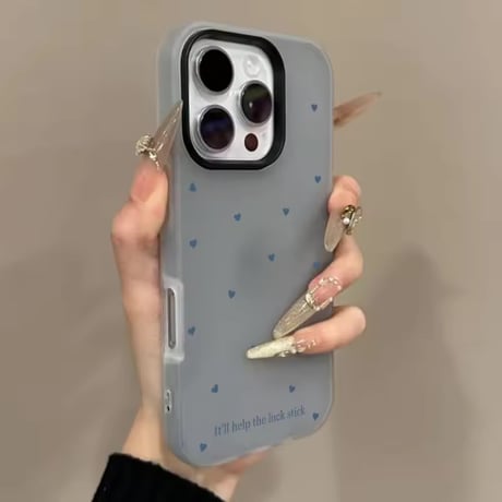 S75377 ミニハートドットiPhoneケース
