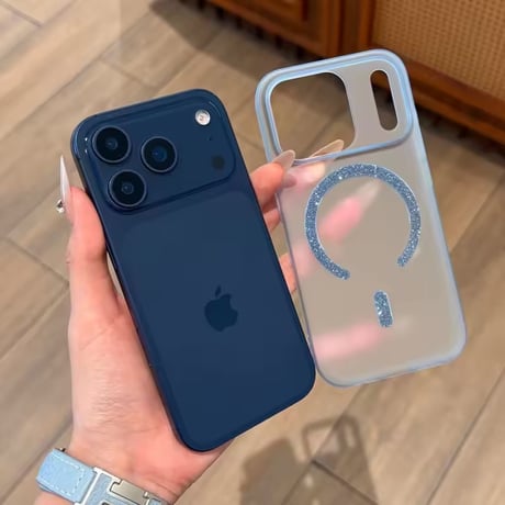 S75416 ラメリング MagSafe対応iPhoneケース