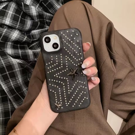 S75169 スターシャイン スタッズ iPhoneケース