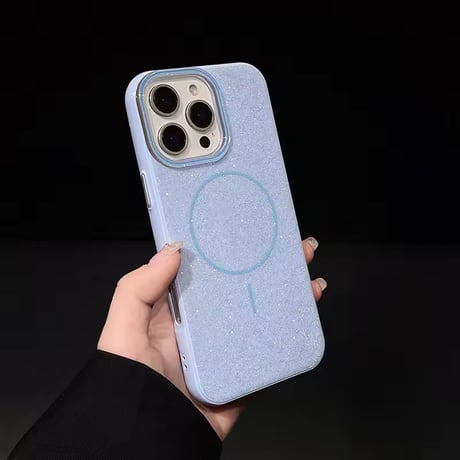 S74511 キラめきグリッターMagSafe対応iPhoneケース