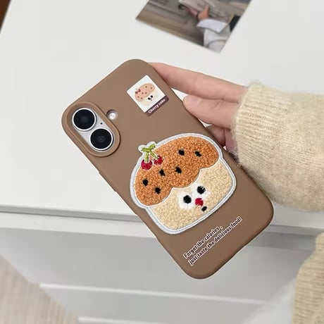 S74469 ふわもこスナックiPhoneケース