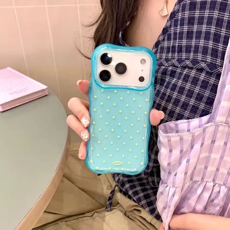 L62476 クリアカラースター iPhoneケース
