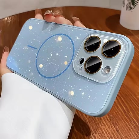 S74893 きらめきラメカラー iPhoneケース