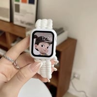 N00044 カラフル編み込みロープ Apple Watchバンド