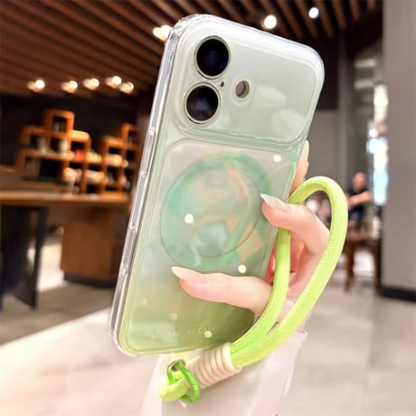 K23181 オーロラグラデMagSafe対応iPhoneケース