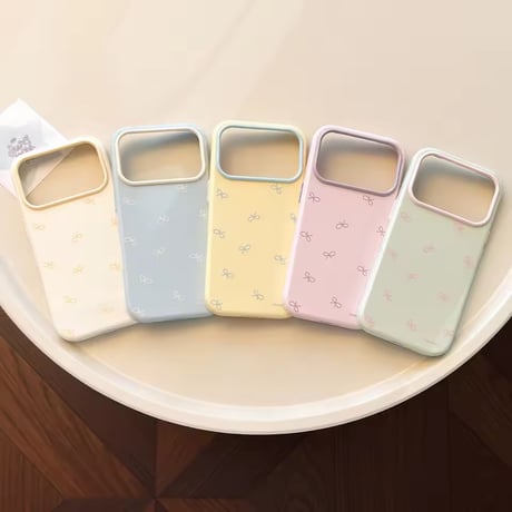 S75678 プチリボンパステル iPhoneケース
