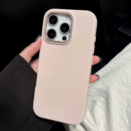 S74895 パステルシンプルカメラカバー iPhoneケース