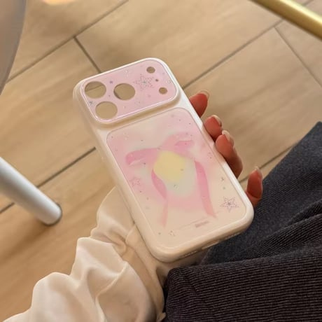 S75603 ゆめかわリボンスターiPhoneケース