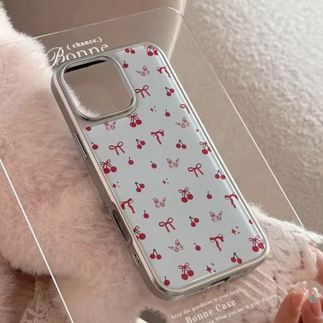 【即納商品】K3040 チェリースウィート iPhoneケース