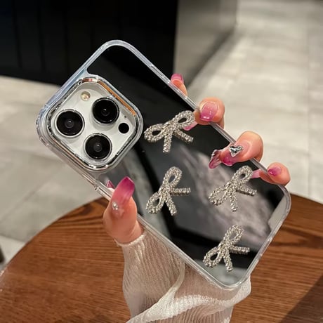 K22866 ミラーリボンiPhoneケース