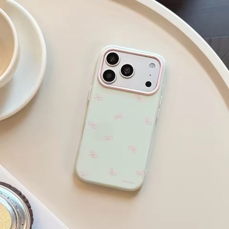 S75678 プチリボンパステル iPhoneケース