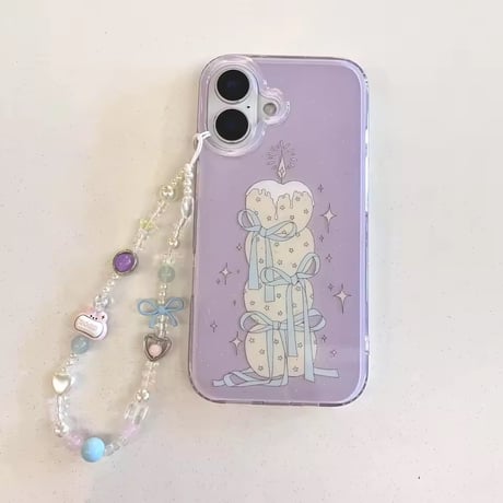S74860 ゆめかわキャンドルiPhoneケース