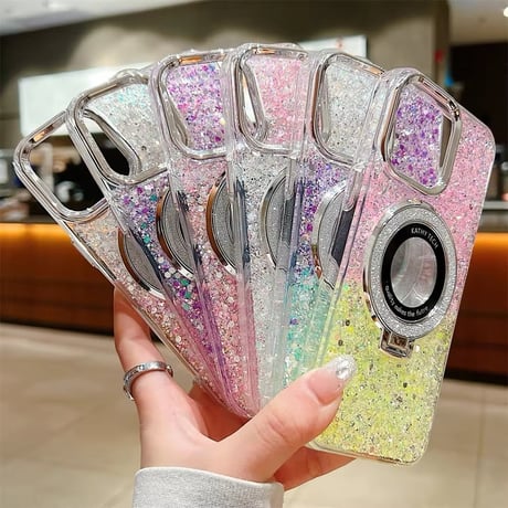 【即納商品】K22544 Jewel Ring Glitter Case（ジュエルリンググリッターケース）