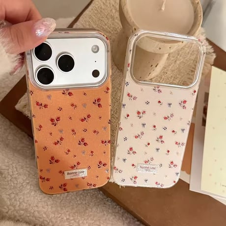 S75496 ローズリボンiPhoneケース