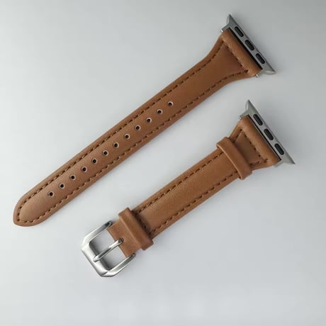N00206 シンプルレザーカラーApple Watchベルト