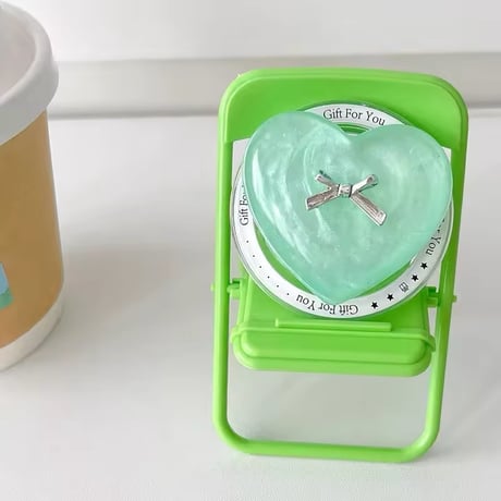 P0329 うるうるリボンハートスマホグリップ