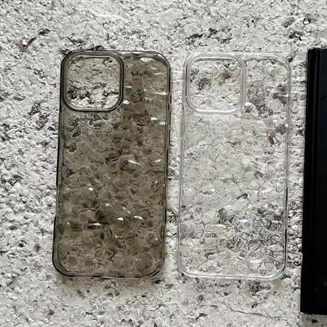 【即納商品】L62280 ニュアンスウェーブクリアiPhoneケース