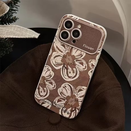 S75544 ヴィンテージフラワーiPhoneケース