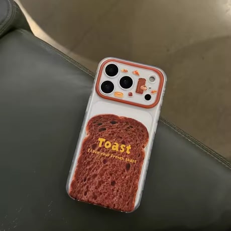 S75682 こんがりトースト iPhoneケース