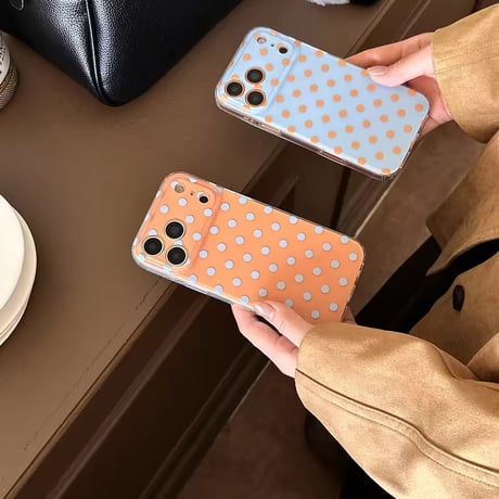 S75189 ポルカドット iPhoneケース