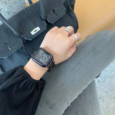 N00001 チェーンミックス メタル Apple Watchバンド