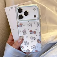 L62465 ゆるアニマルクリアiPhoneケース