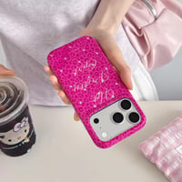 S75701 ホットピンクレオパードiPhoneケース