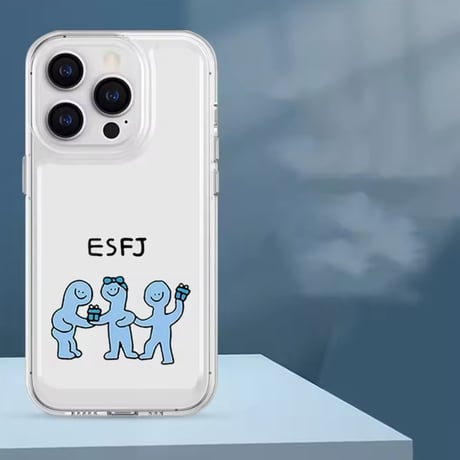 【即納商品】S74062 MBTIキャラ iPhoneケース（16タイプ）