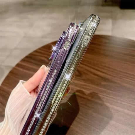 【即納商品】S74427 ハートラメMagSafe対応iPhoneケース