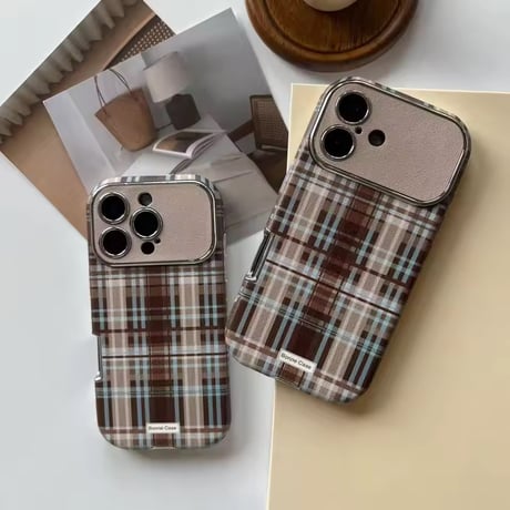 S75042 クラシックチェック iPhoneケース