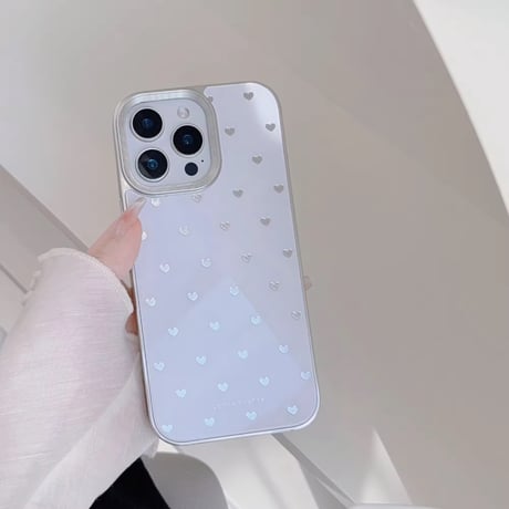S74674 ぷちハートのシンプルiPhoneケース
