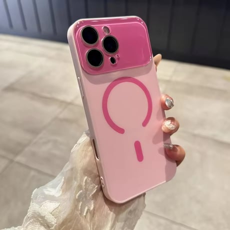S74987 ツートンカラーマグセーフ iPhoneケース