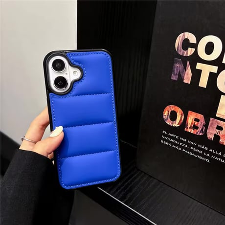 S75116 キルティングエアクッション iPhoneケース