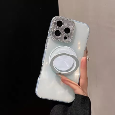 K22952 ツヤめきグラデーションリング iPhoneケース