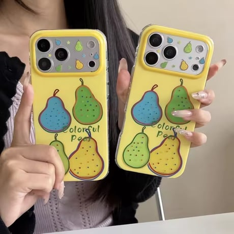 S75608 カラフルペアー iPhoneケース