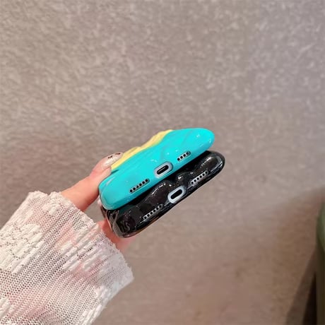S75288 うねうねグラデーションiPhoneケース