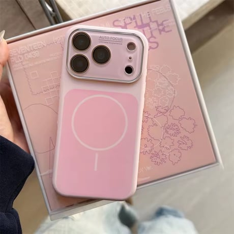 S75421 カラーフレームMagSafe対応iPhoneケース